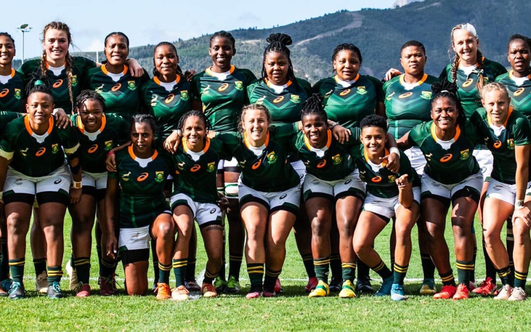 Womens Springbok team in Aotearoa!